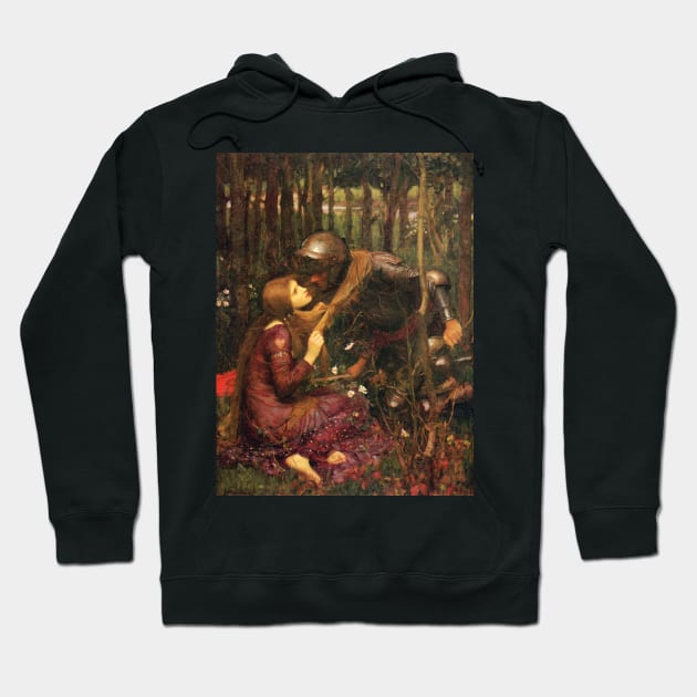 La Belle Dame sans Merci, The Beautiful Lady Without Mercy 1893 John William Waterhouse Hoodie by immortalpeaches